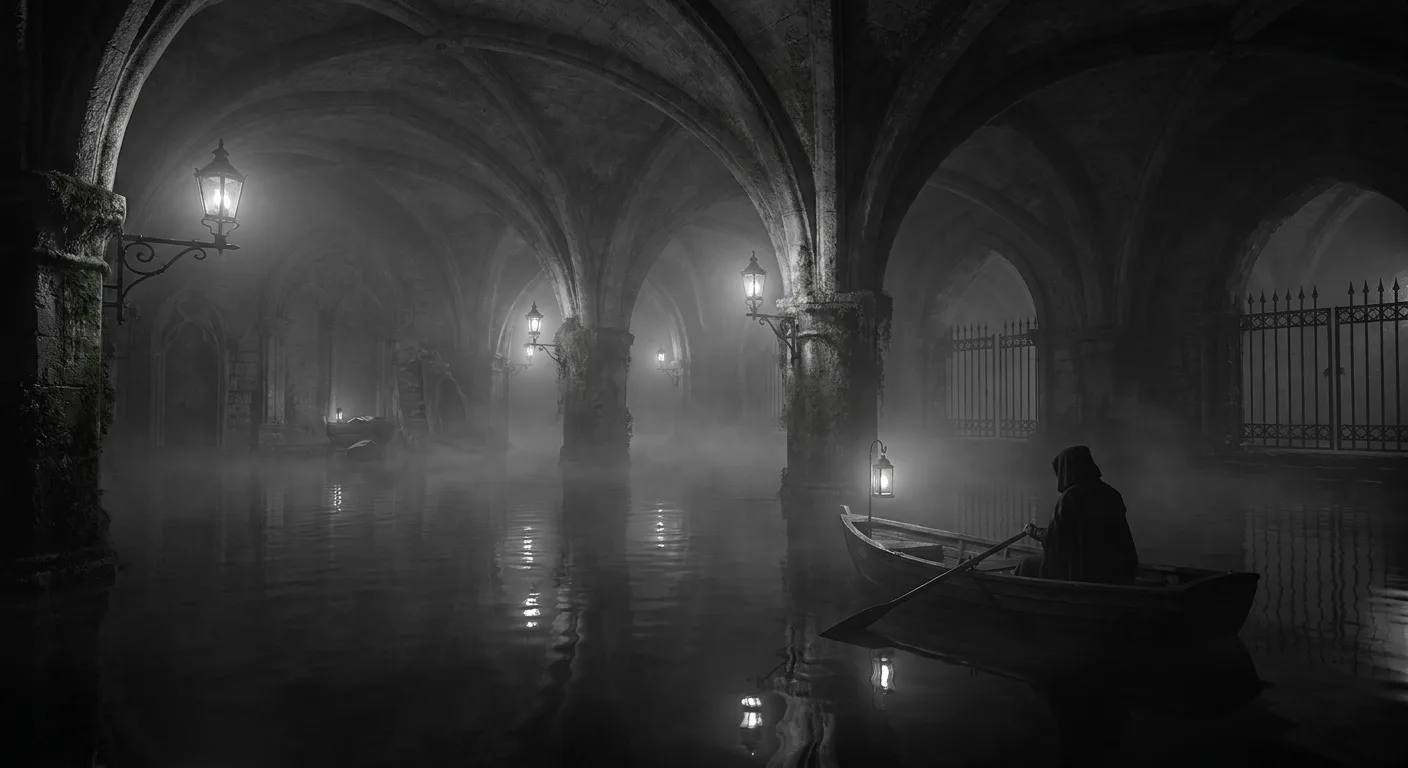 Le lac souterrain mystérieux sous l'Opéra Garnier, royaume secret du Fantôme